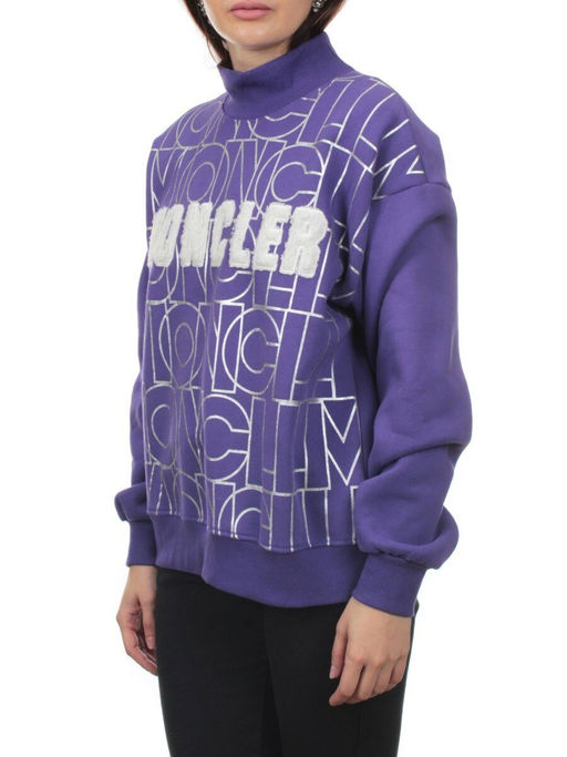 D5623 VIOLET Толстовка женская (67,8% хлопок, 27% полиэстер, 5,2% спандекс)