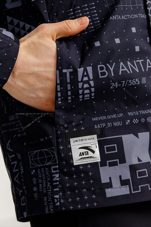 Ветровка с капюшоном Anta UNIT A  фото 4