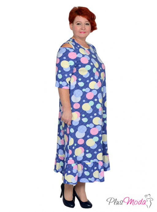 Платье Модель №1513 размеры 44-84 - Plusmoda фото 8