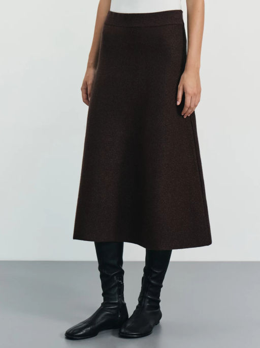 Юбка А-силуэта с люрексной нитью / Zarina