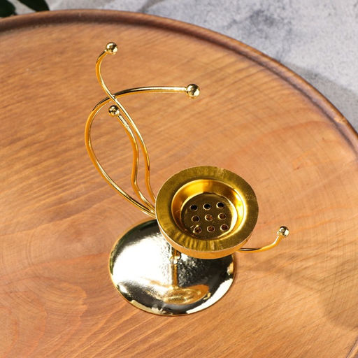 Подставка для благовоний порошковых и конусов TAKE IT EASY «Денежное дерево», золотистый, 16.5×13 см