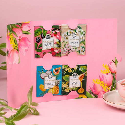 Чай в конверте Счастья и любви, 7,2 г ( 4 шт. х 1,8 г), - Фабрика счастья фото 2