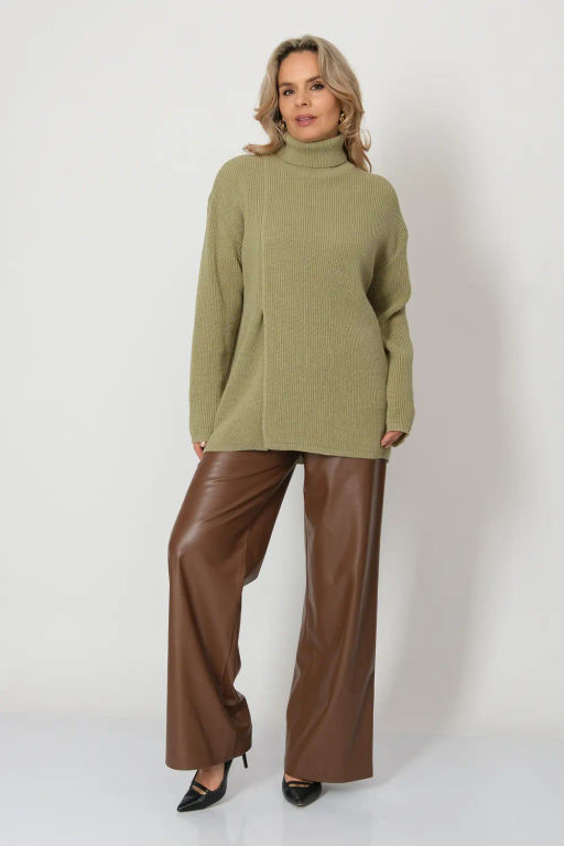 Джемпер И 004 с разрезом - Злата Стиль фото 16