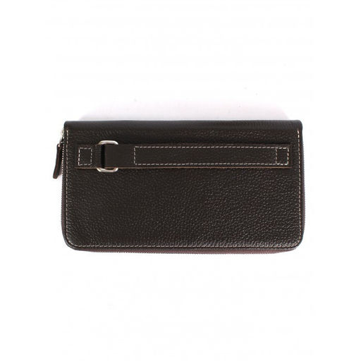 Портмоне/клатч муж Croco ПР-1303 натуральная кожа 2 отд, 8 карм, коричневый флотер (116/1) 264282  фото 2
