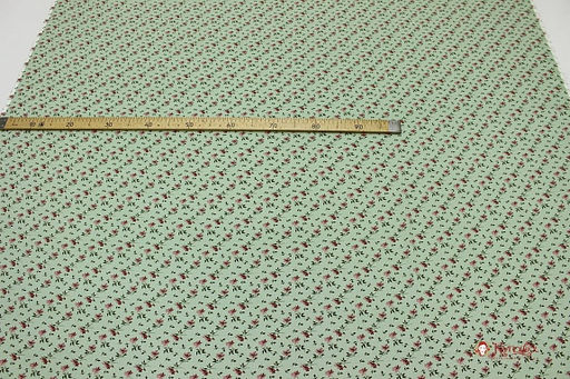 Плательная вискоза Валери, СОРТ2, цв.винтажная мята, ш.1.49м, вискоза-100%, 135гр/м.кв - Купава фото 10