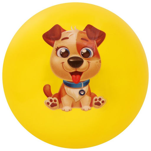 Мяч детский ZABIAKA Пёсик, d=22 см, 60 г, цвет МИКС  фото 8