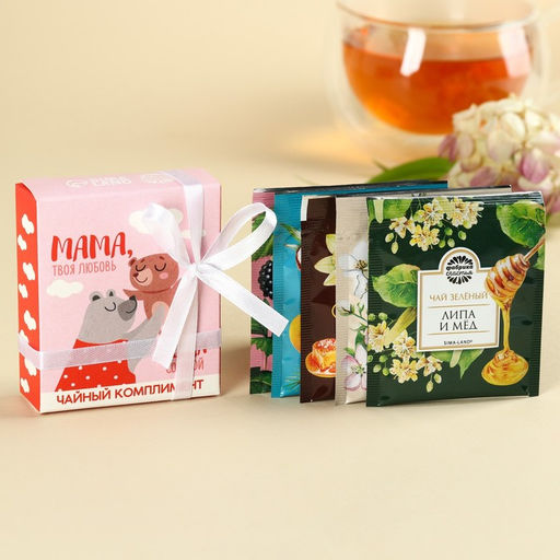 Чай в пакетиках Мама, 9 г (5 шт. х 1,8 г). - Фабрика счастья фото 5