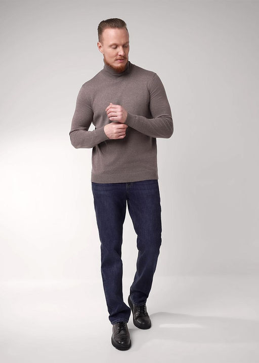 CLE Джемпер муж. 654357ха меланж бежевый - Clever wear фото 6