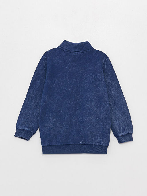 Dik Yaka Erkek Bebek Fermuarl? Sweatshirt - Waikiki фото 2