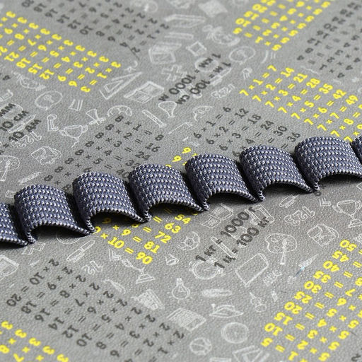 Пенал школьный, 2 секции, 12.5×20.5×4 см, Stars team
