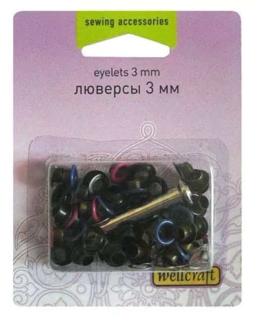 ЛЮВЕРСЫ 3ММ С ПРИСПОСОБЛЕНИЕМ ДЛЯ УСТАНОВКИ - Wellcraft фото 2