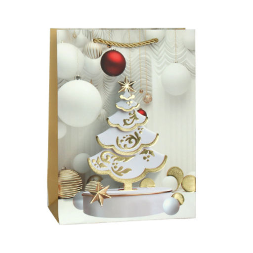 Пакет подарочный 18х24х8,5 / 10114-S /уп 12/720/Новый год - Галеонтрейд фото 5