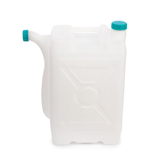 Канистра со сливом 28л. пласт. (Октябрьск) М051