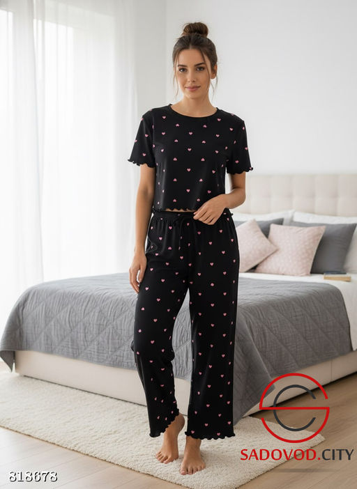 Пижама с штанами женская