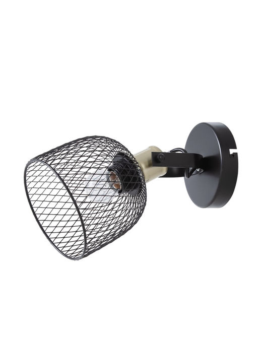 Бра G71158/1w, 1хE27, 40 Вт, чёрный