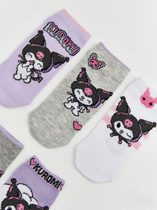 Носки Kuromi для девочек 5 пар