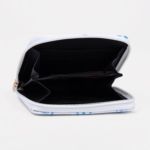 Кошелёк на молнии, цвет белый - Simaland фото 2