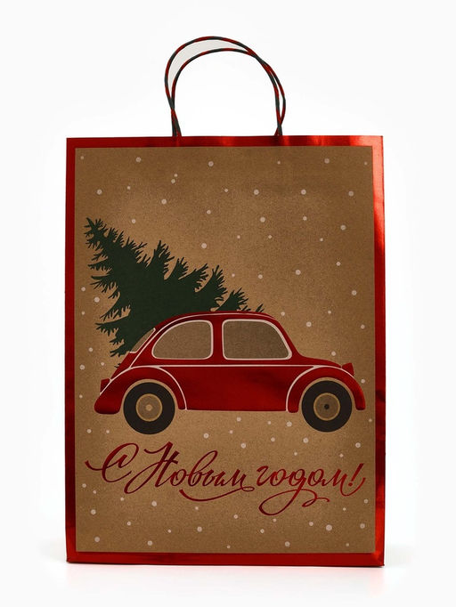 Набор подарочных пакетов «Подарок», 3 шт., 26×30×9 см, 31×40×11.5 см, 18×23×10 см