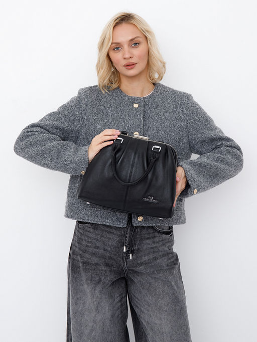 Сумка 9687Y black Polina&Eiterou