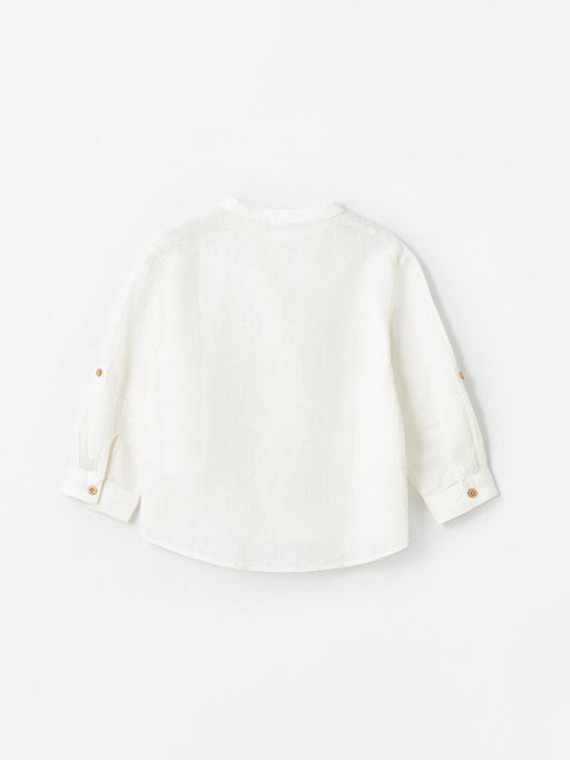 Uzun Kollu Basic Erkek ?ocuk G?mlek