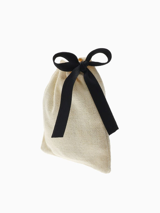 Цена за 50 шт. Мешочек подарочный «Нежность», 8.5×7 см, бежево-чёрный