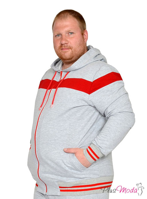 Толстовка Модель №1680 размеры 44-84 - Plusmoda фото 3