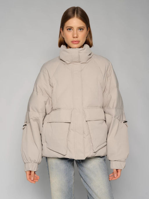 Куртка женская 12411-22044 beige