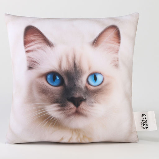 Подушка декоративная антистресс, кот «Рэгдолл»