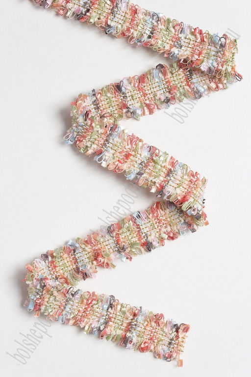 Тесьма отделочная 2,5 см*5 ярд (SF-2460) №3 - Больше подарков фото 2