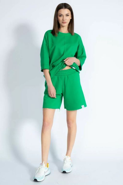Костюм шорты свитшот 40194018 - Kivviwear фото 8