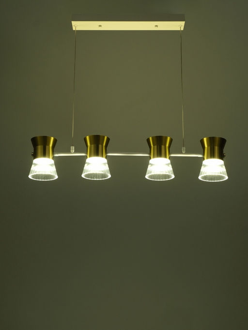 Светильник «Авион» LED 40 Вт 4000К бело-золотой 90×11×12-212 см