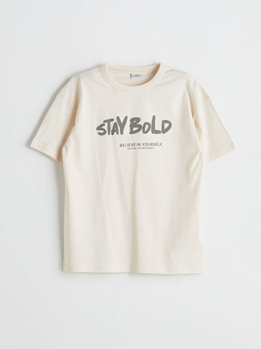 Bisiklet Yaka Erkek ?ocuk Ti??rt