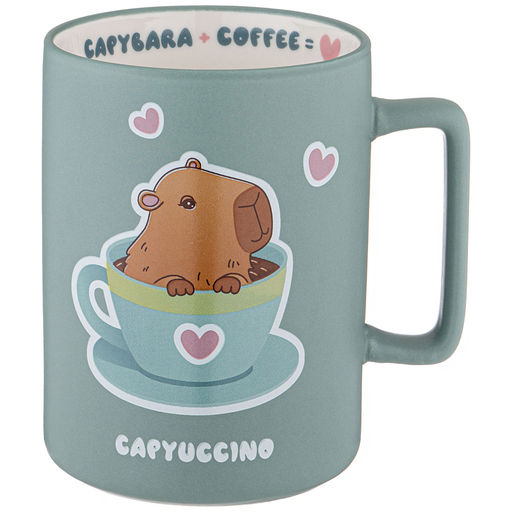 Кружка Lefard Capybara+Coffee 400 мл фарфор  фото 2