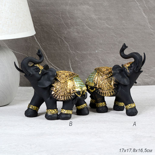 Статуэтка Слон 17х7,8х16,5см / 202133-2 /уп 48/ - Галеонтрейд фото 6