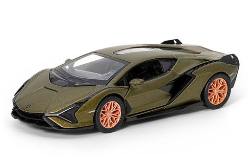 Kinsmart. Модель арт.КТ5431/3 "Lamborghini Sian FKP 37" 1:40 (болотный) инерц.