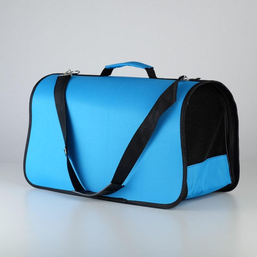 Сумка-переноска раскладная, каркасная Я не толстый 52x22x29 см - Пушистое счастье фото 5