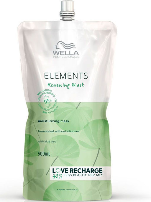 -28% Маска рефил обновляющая Elements увлажняющая, 500 мл Wella Professionals