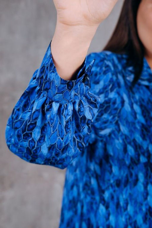 Платье Luxury Moda 1377 синий