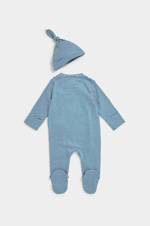 mothercare / Комплект: шапка, комбинезон  фото 3