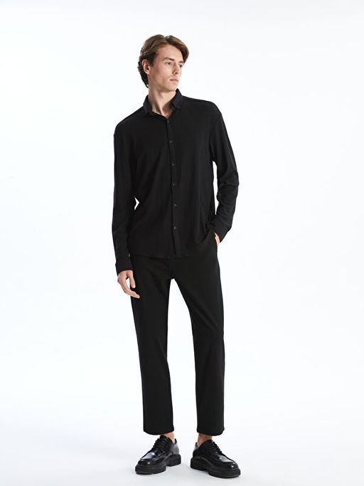 Regular Fit Uzun Kollu Erkek G?mlek