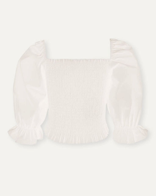 Короткая блузка со сборками - Incity фото 2