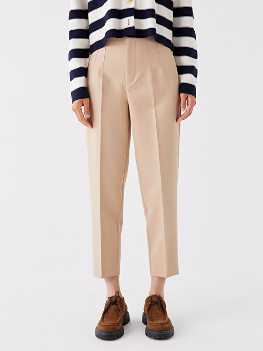 Kad?n Havu? Kesim D?z Pantolon