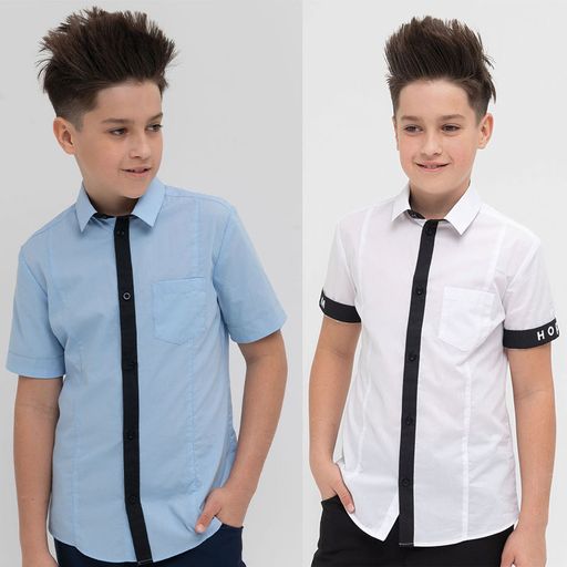 PELICAN, сорочка верхняя для мальчиков, Белый