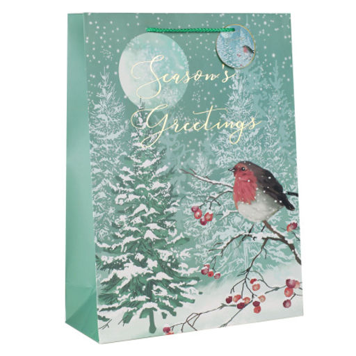 Цена за 12 шт. Пакет подарочный 31х42х12см / 5286ХL /уп 12/300/Новый год - ГалеонТрейд фото 8