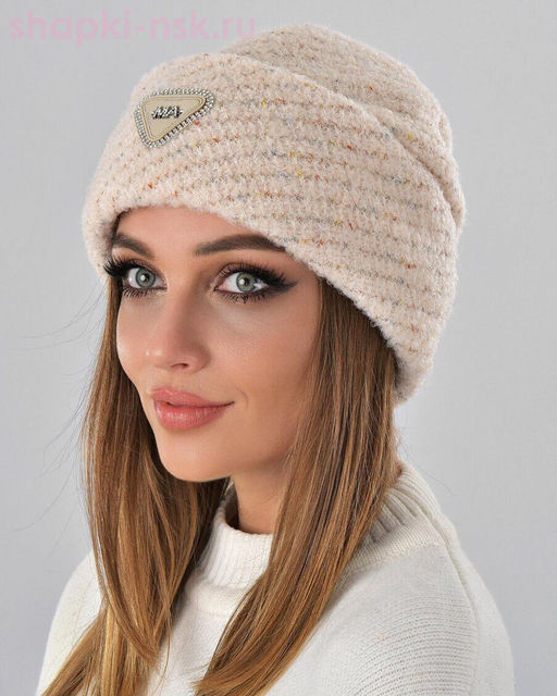 Отворот мохер мульти треуг.термо Шапка (56-58)