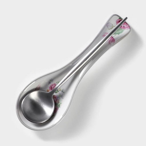 Подставка под ложку Доляна «Зайка», 22,3×7,1 см