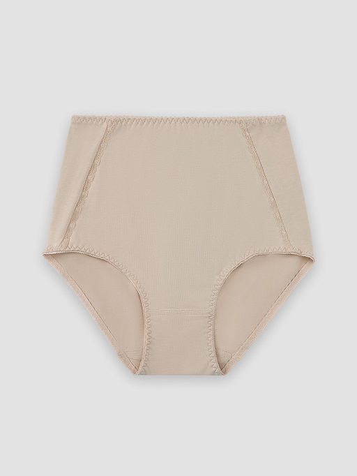 Цена за 2 штуки! Трусы макси женские бежевые утягивающие - Mark formelle фото 7