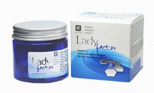 LadyFactor таблетки  При ПМС, при болезненных менструациях 30 таблеток по 1,5 г - Сашера-мед фото 2