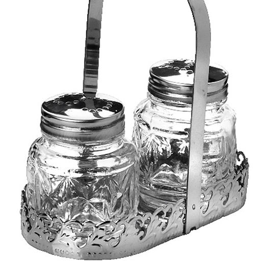 40488 Набор для специй на подставке 3 пр стекло/нерж MB (х96) - Mayer&boch фото 2