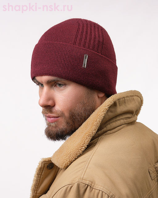 04623 F 1А Тэйм Комплект мужской флис (шапка+шарф) (57-59)